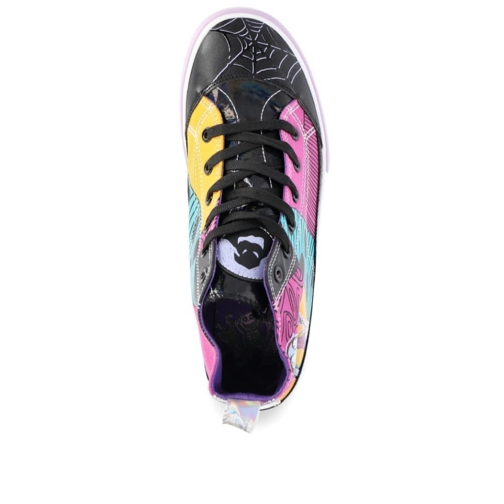 Women's Disney Nightmare Before Christmas High Top Lace Up Sneakers - Picture 5 of 8